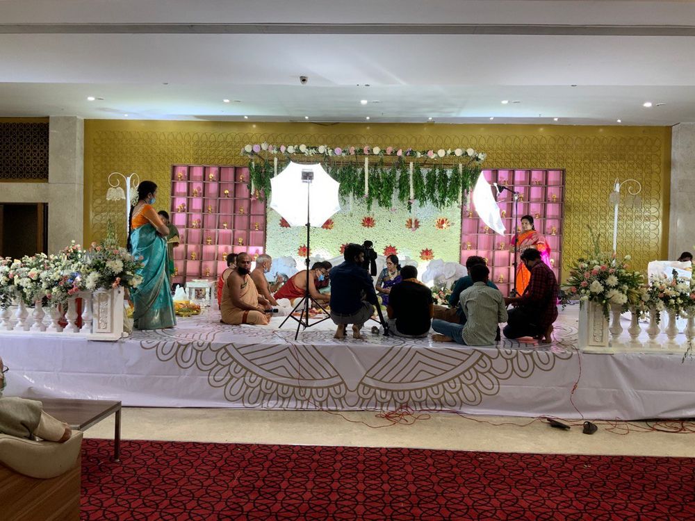 Photo From Lotus Theme Engagement - By Eventina Decors