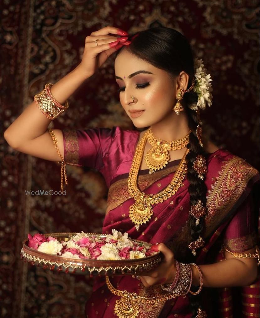 Photo From South Indian Brides - By Kaavya n Makeoverss