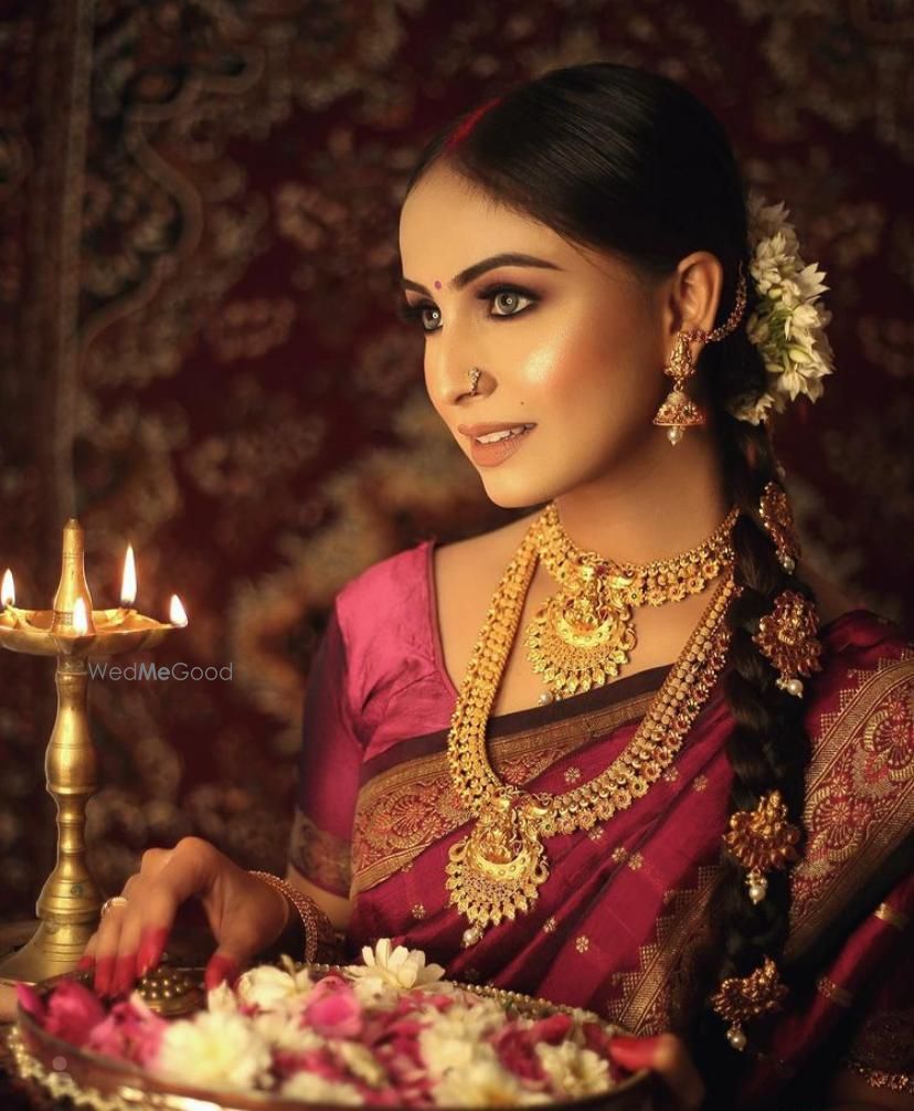 Photo From South Indian Brides - By Kaavya n Makeoverss