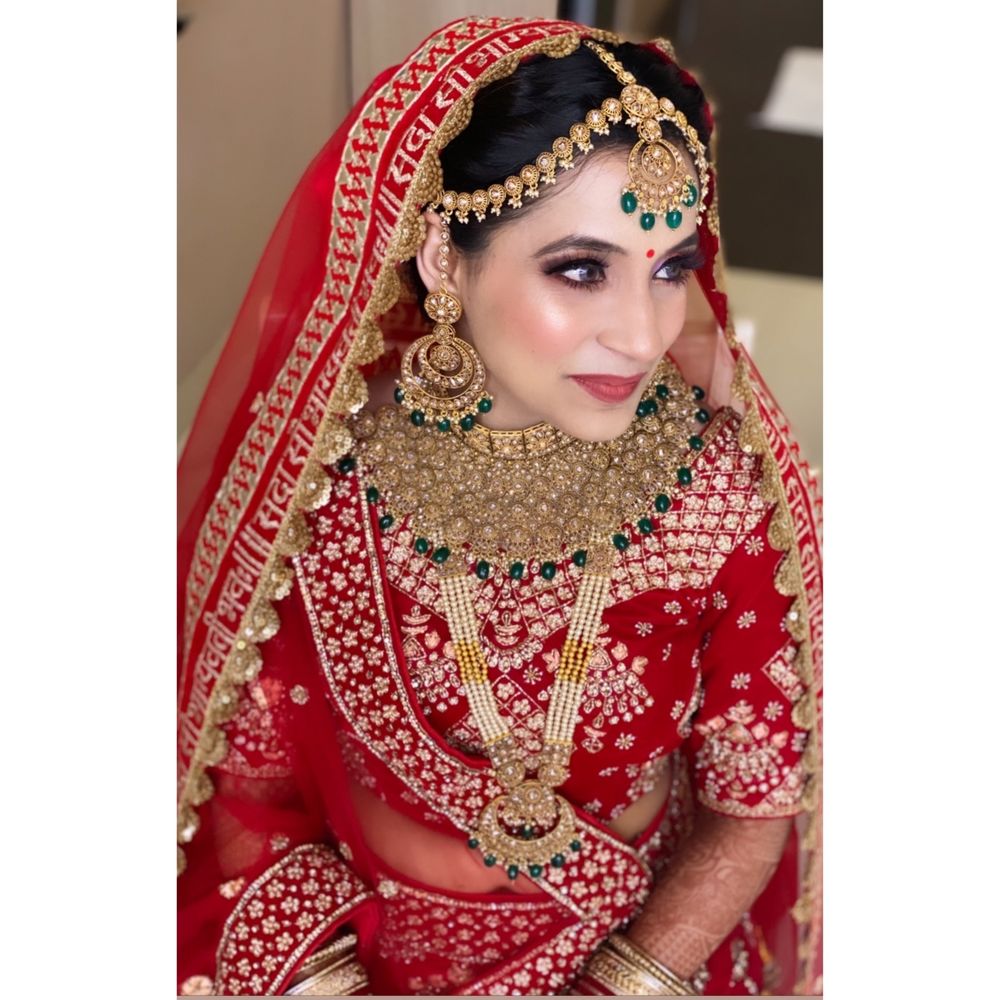 Photo From Bride Akansha ❤️ - By Glam It Up by Myraa