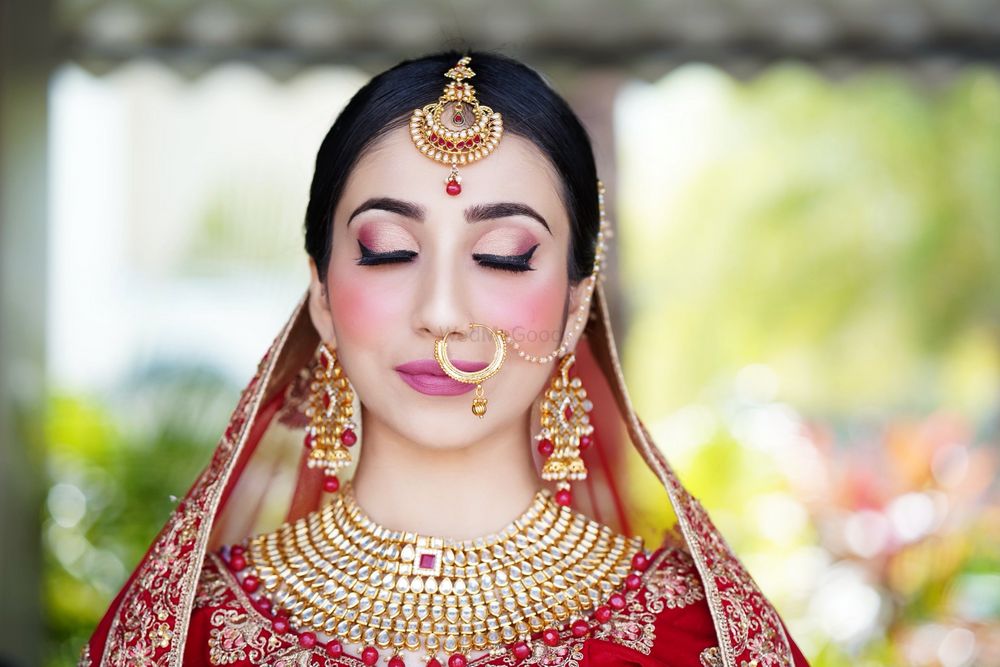 Photo From Royal Red Bride - By Srishti's Makeup Company