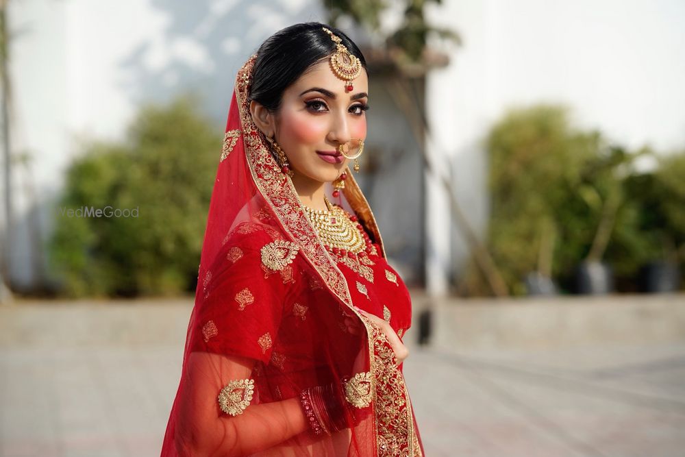 Photo From Royal Red Bride - By Srishti's Makeup Company