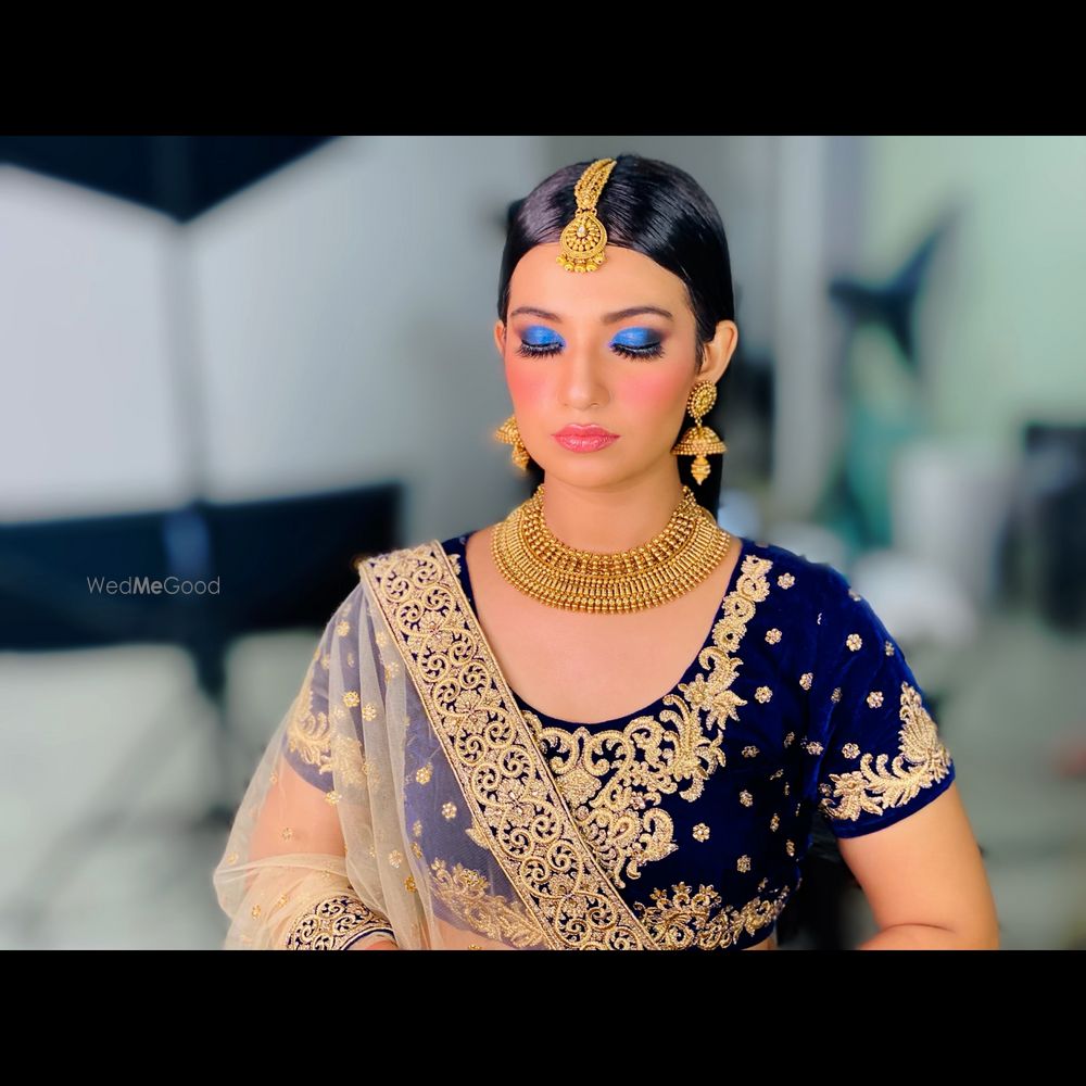 Photo From Beautiful Blue - By Srishti's Makeup Company