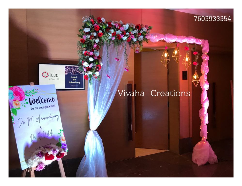 Photo From Floral wall decor - By Vivaha Creations