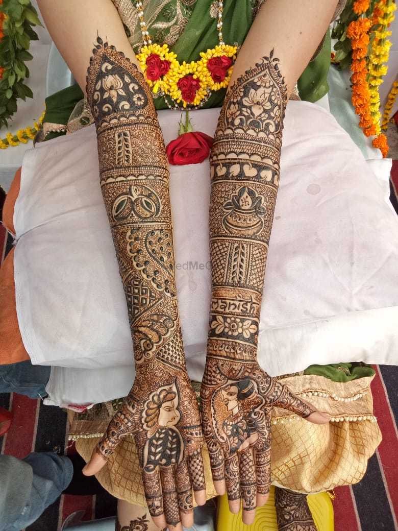 Photo From bridal Mehndi - By Santosh Mehendi Artist
