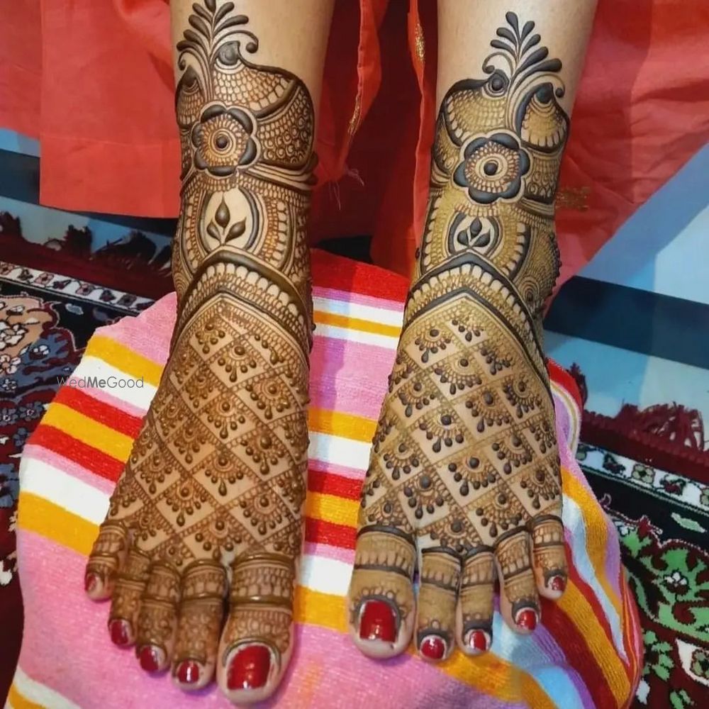 Photo From bridal Mehndi - By Santosh Mehendi Artist