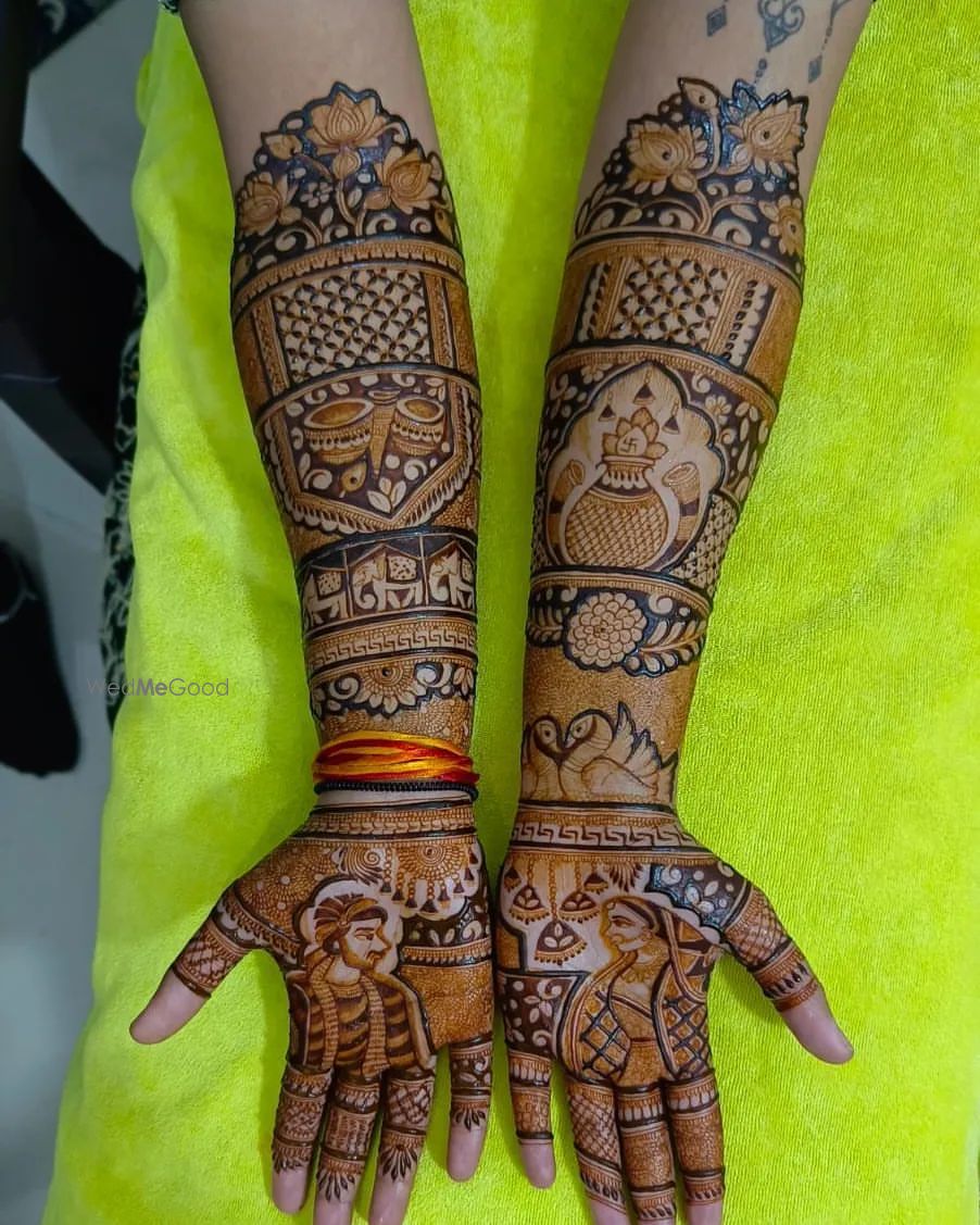 Photo From bridal Mehndi - By Santosh Mehendi Artist