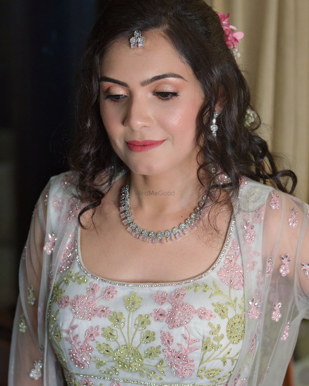 Photo From Nidhi Engagement - By Makeup by Megha & Garima