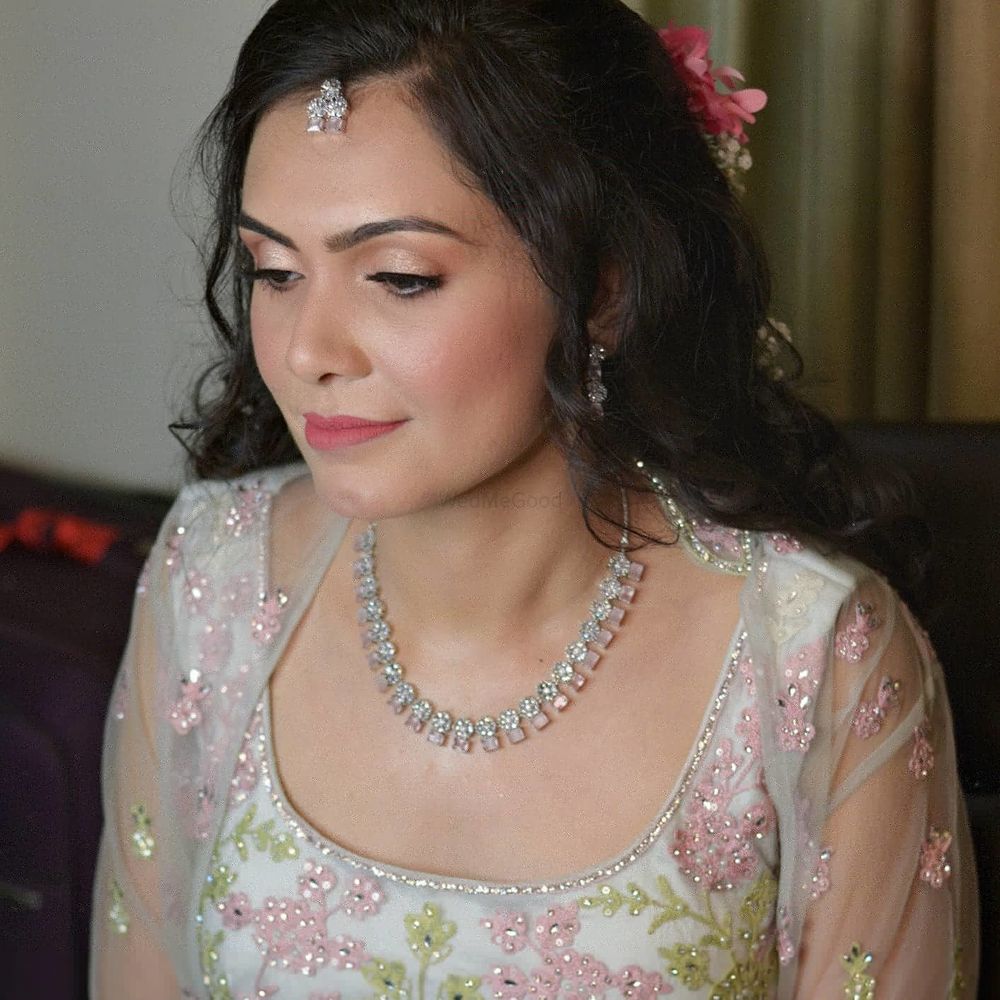 Photo From Nidhi Engagement - By Makeup by Megha & Garima