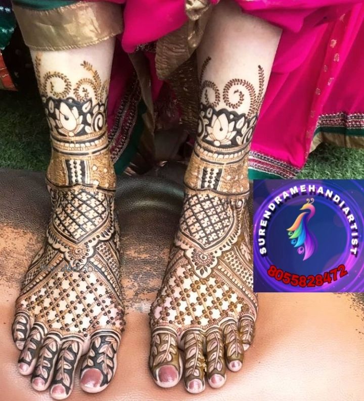 Photo From Bridal Mehendi  And portrait mehendi - By Surendra Mehandi Artist