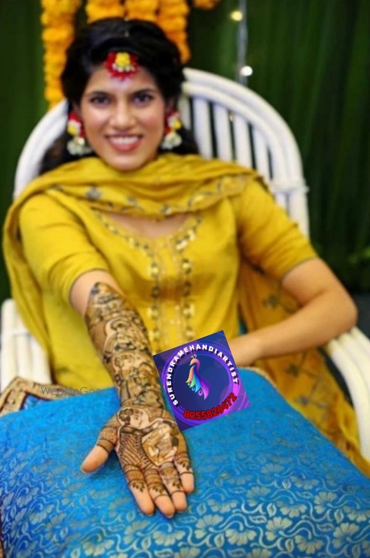 Photo From Bridal Mehendi  And portrait mehendi - By Surendra Mehandi Artist