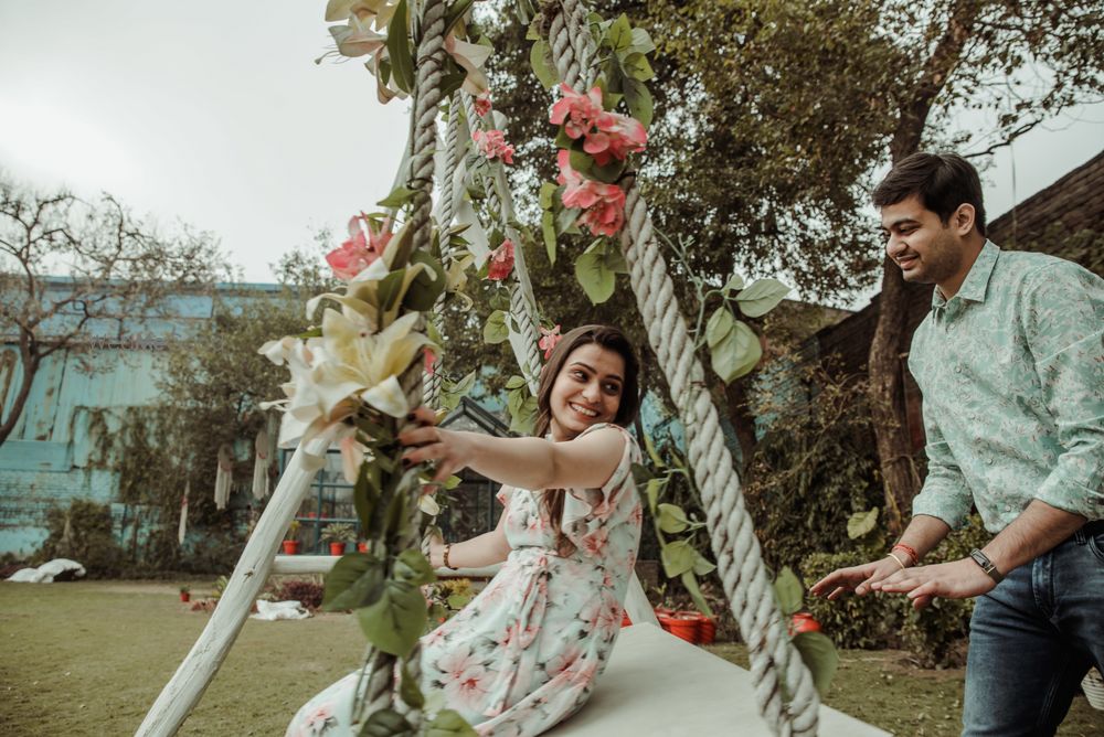 Photo From Delhi PreWedding (S&A) - By The Wedding Palette