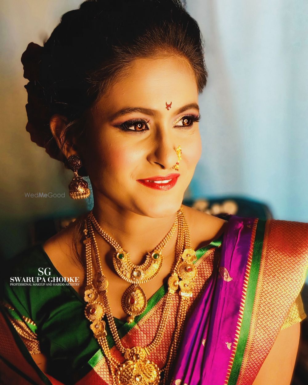 Photo From Maharashtrian brides by Makeup artist Swarupa Ghodke. - By Swarupa Ghodke Makeup Artistry