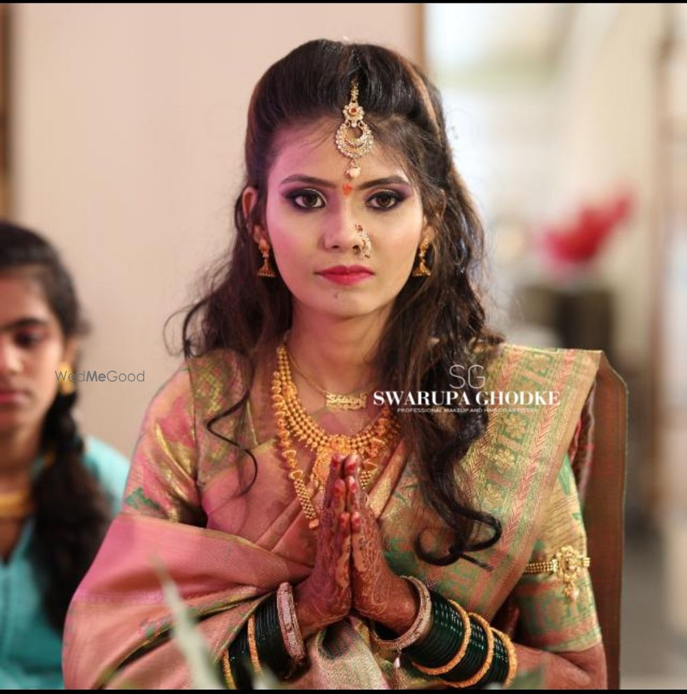 Photo From Maharashtrian brides by Makeup artist Swarupa Ghodke. - By Swarupa Ghodke Makeup Artistry