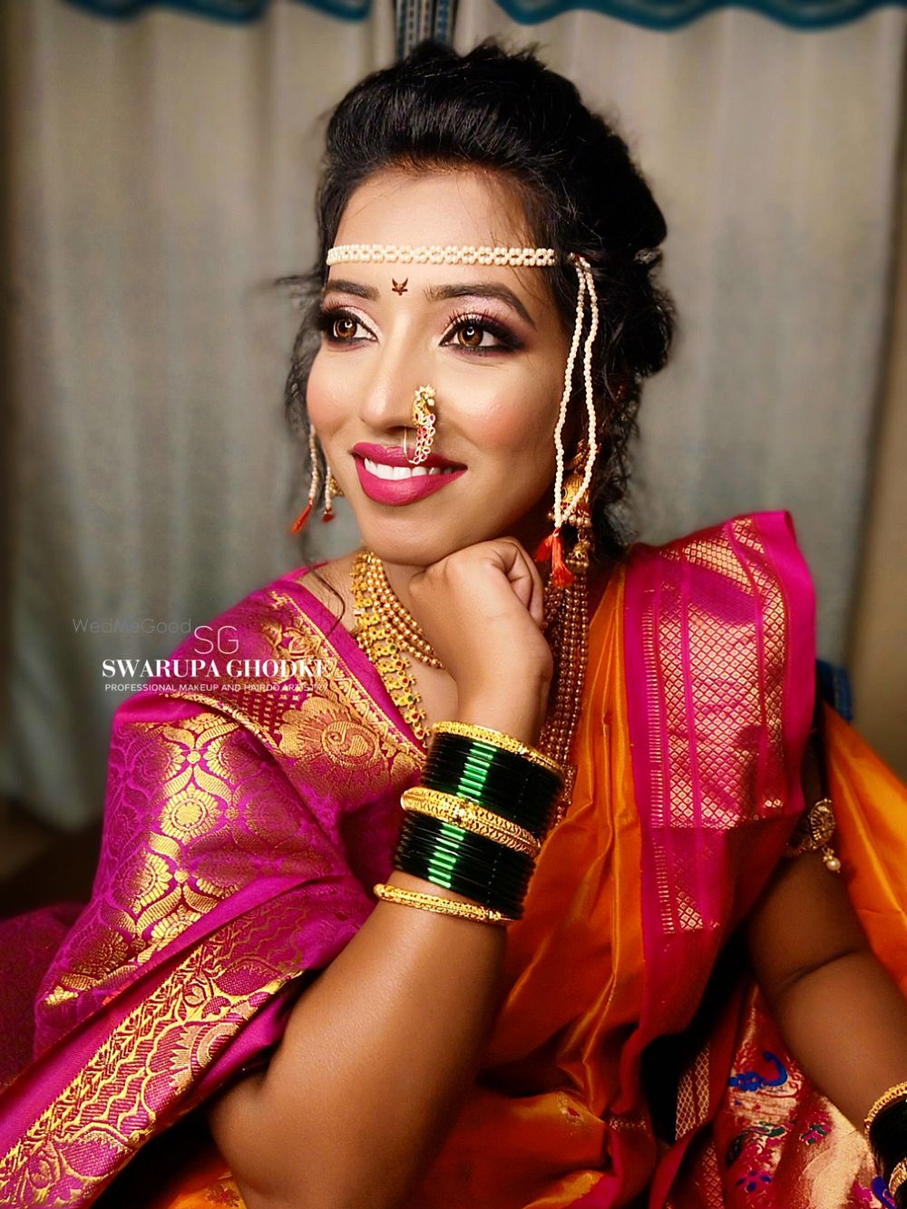 Photo From Maharashtrian brides by Makeup artist Swarupa Ghodke. - By Swarupa Ghodke Makeup Artistry