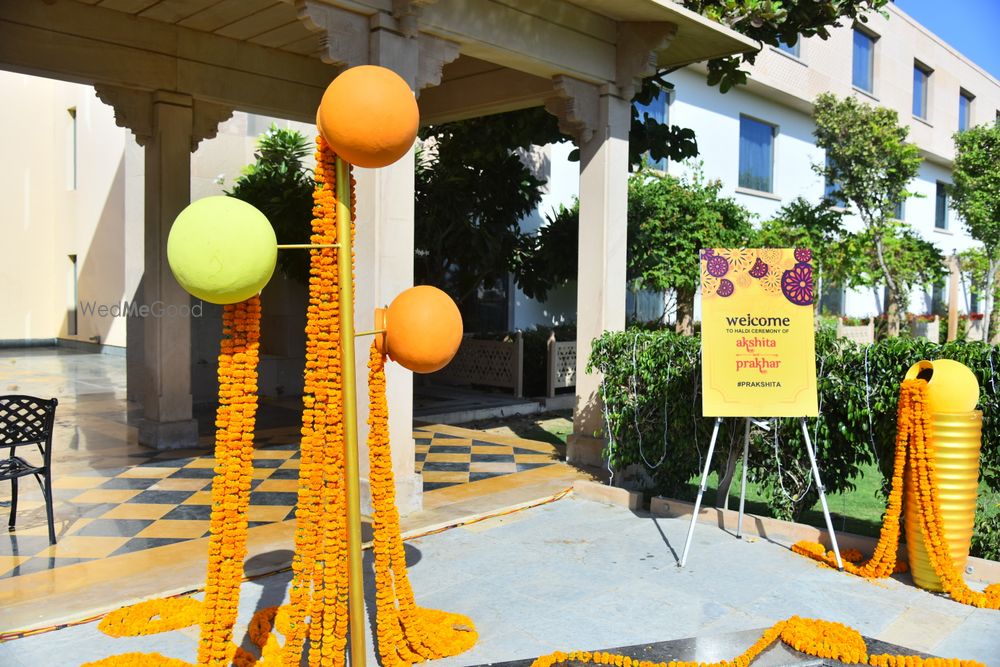 Photo From Minimalist Mehendi Decor - By Celebrations by Wizard