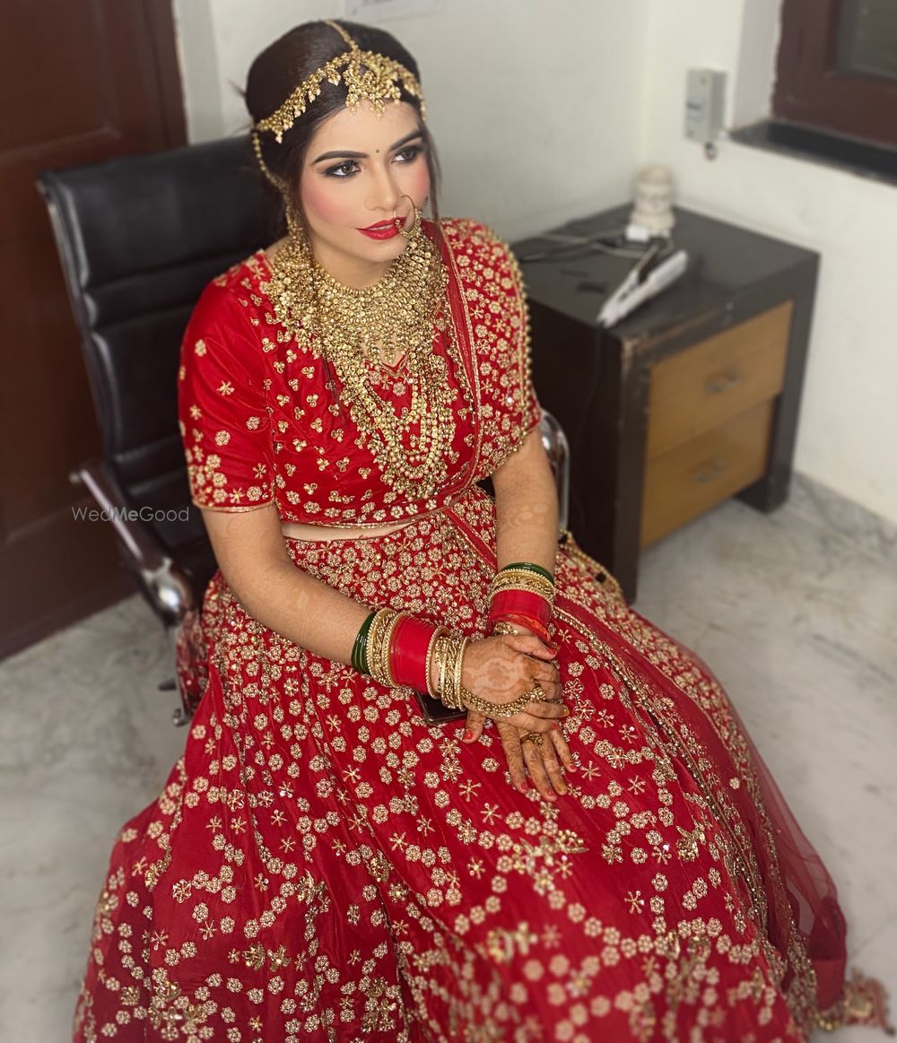 Photo From bride Himanshi  - By Makeovers by Ankita Bansal