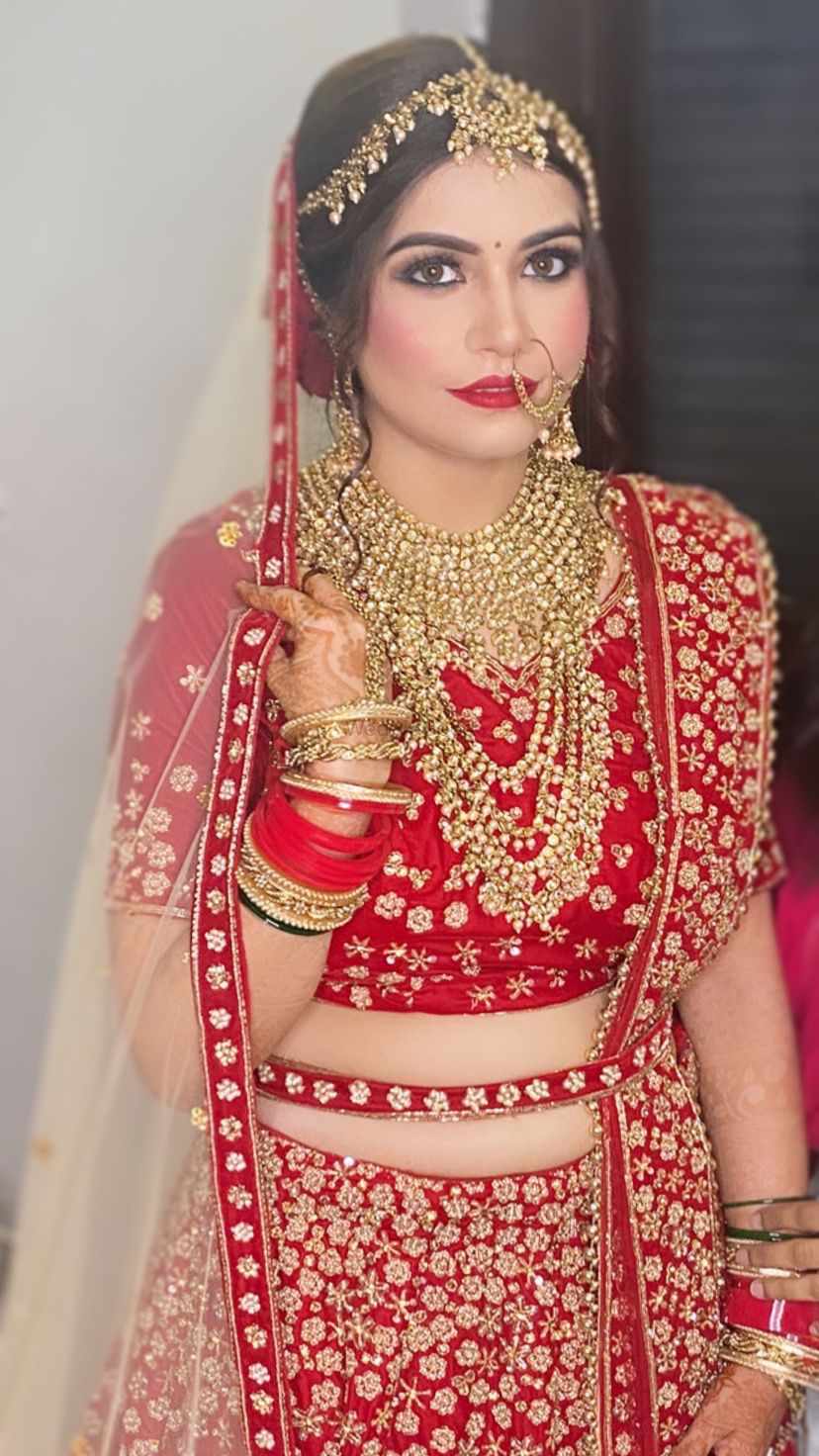 Photo From bride Himanshi  - By Makeovers by Ankita Bansal