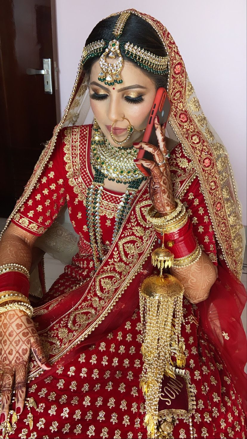 Photo From bride komal - By Makeovers by Ankita Bansal