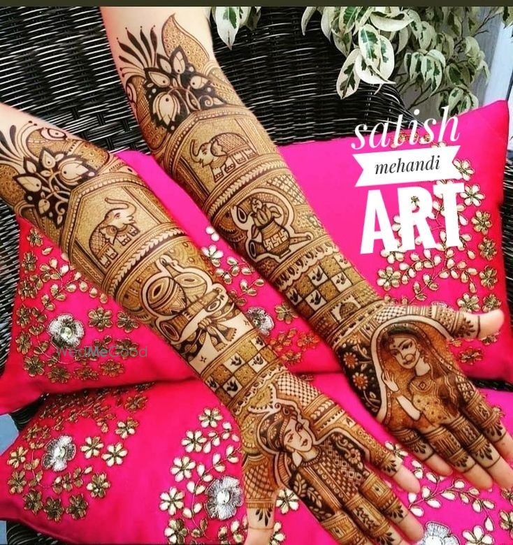 Photo From Satish Mehandi 3 - By Satish Mehandi Art