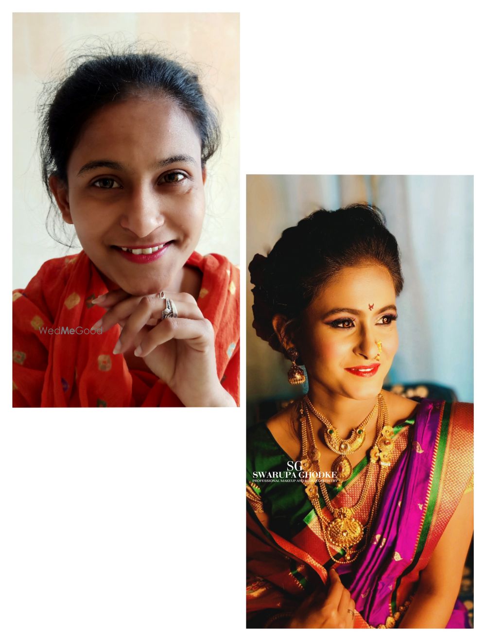 Photo From Before and After - By Swarupa Ghodke Makeup Artistry