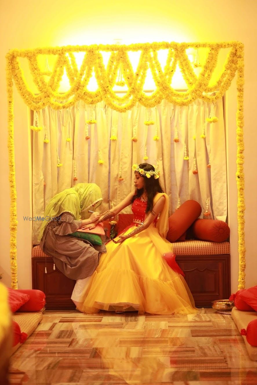 Photo From Shruthi's Mehendi - By Blue Mermaid Events