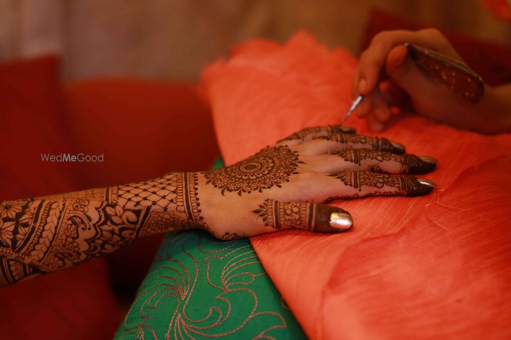 Photo From Shruthi's Mehendi - By Blue Mermaid Events