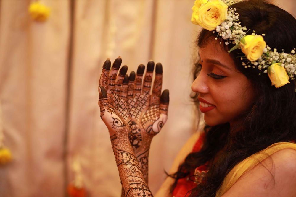 Photo From Shruthi's Mehendi - By Blue Mermaid Events