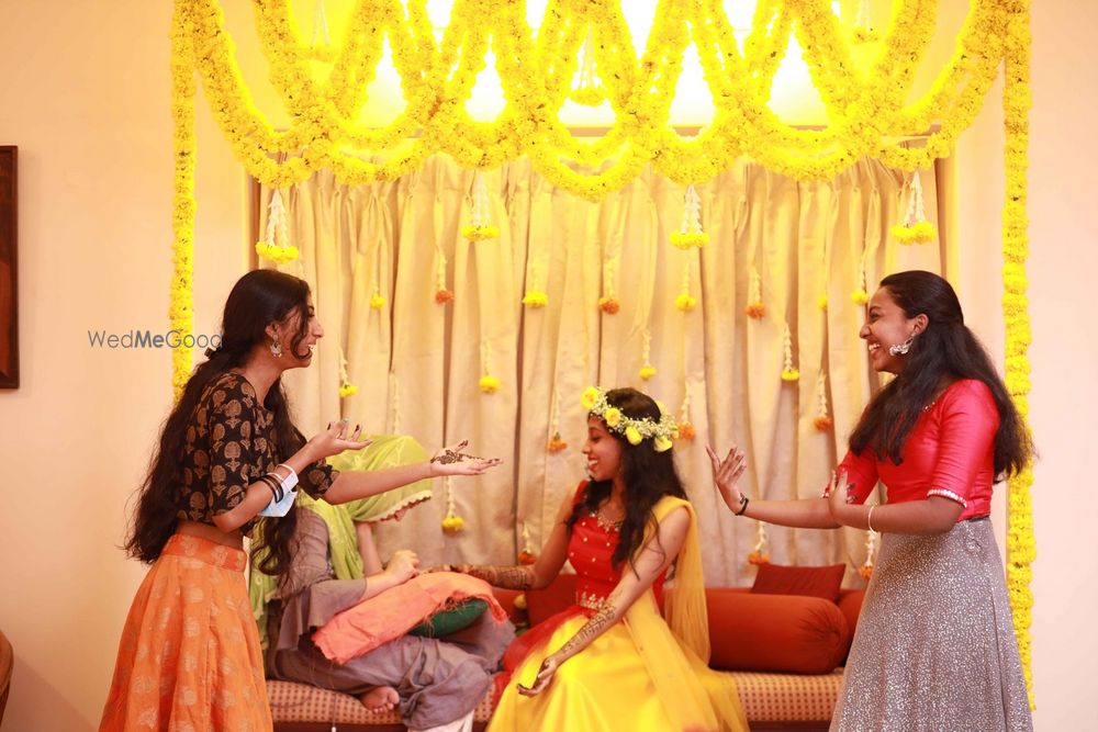 Photo From Shruthi's Mehendi - By Blue Mermaid Events