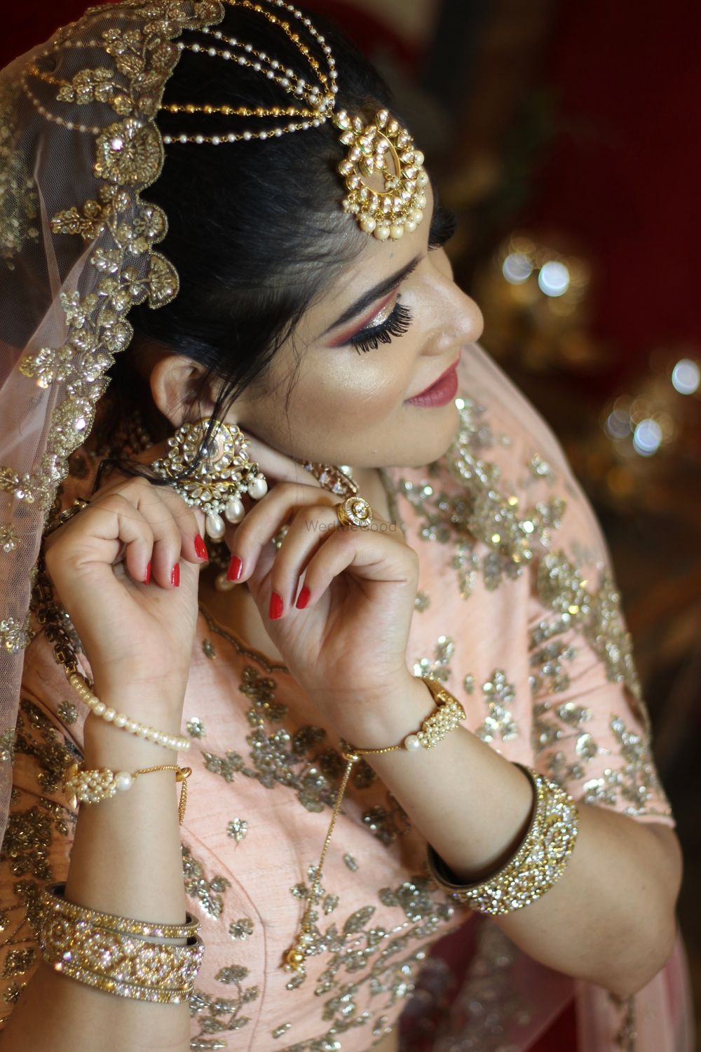 Photo From Seema’s engagement make up  - By Makeup by Stuti