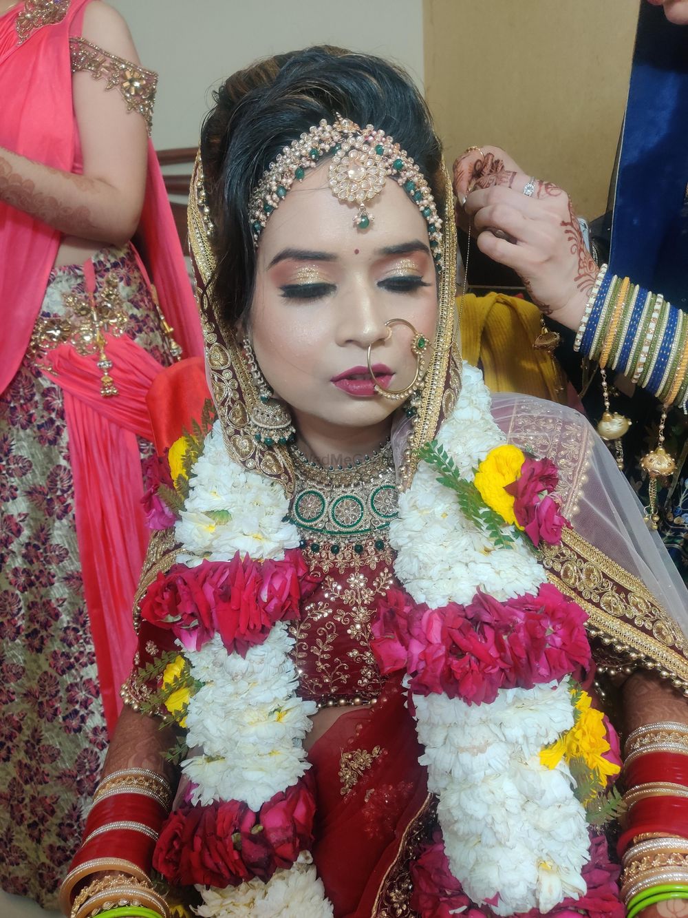 Photo From engagement Makeup with bridal makeup - By Makeup By Pinki Jarwal