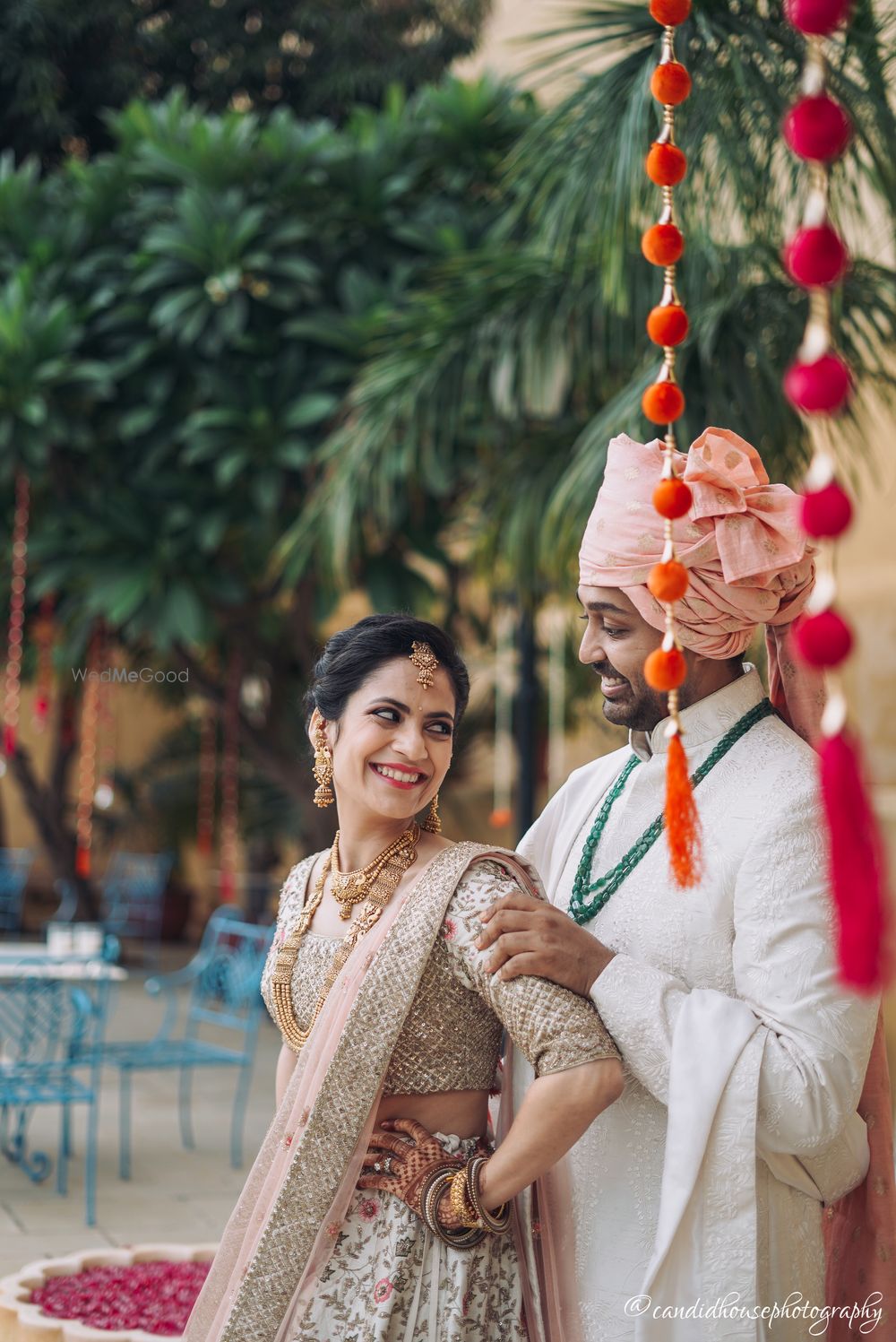 Photo From Samode Palace Wedding #Prannam Potraits - By The Candid House