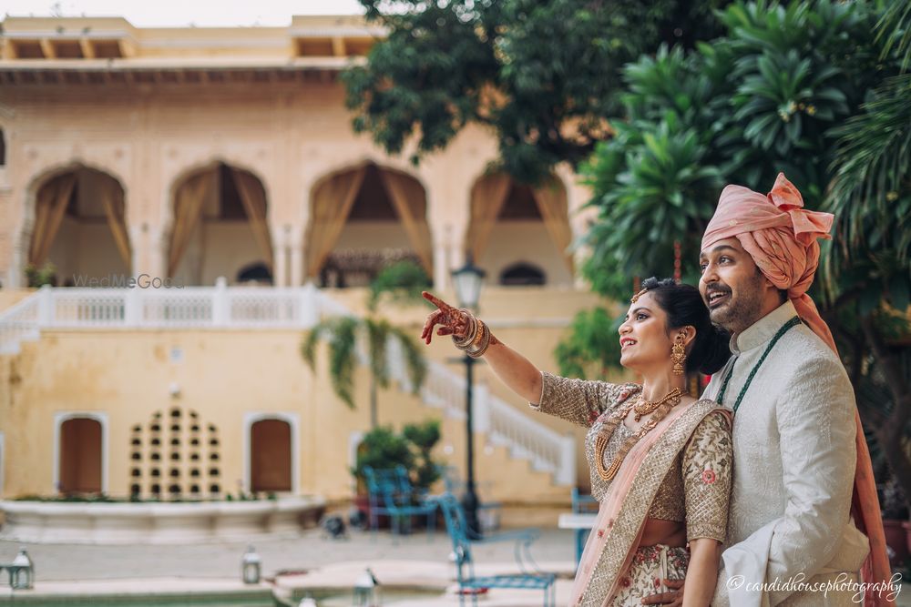 Photo From Samode Palace Wedding #Prannam Potraits - By The Candid House