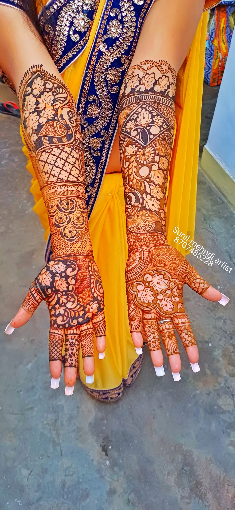 Photo From Stylish Mehandi Design - By Sunil Mehandi Artist