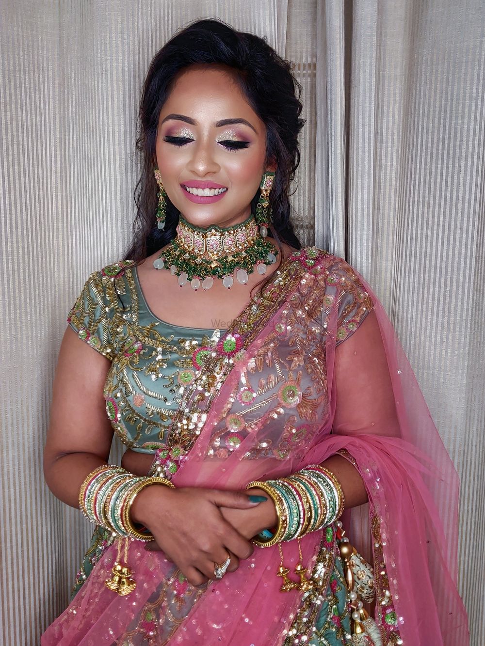 Photo From Engagement Bride Tinsy - By Aastha Sidana Makeup