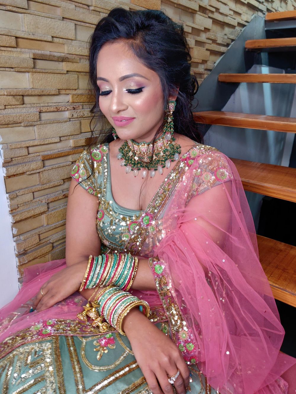 Photo From Engagement Bride Tinsy - By Aastha Sidana Makeup