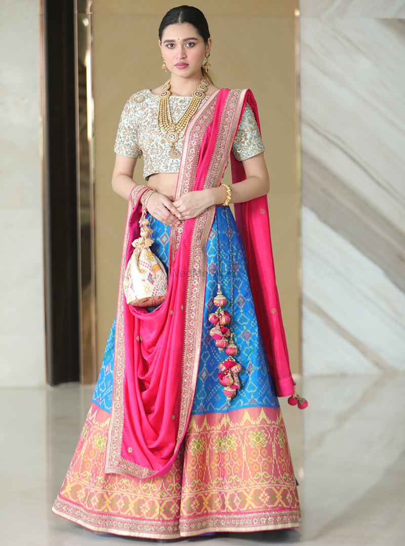 Photo From Nirmal Creations Potola Lehengas & Sarees Collection - By Nirmal Creations