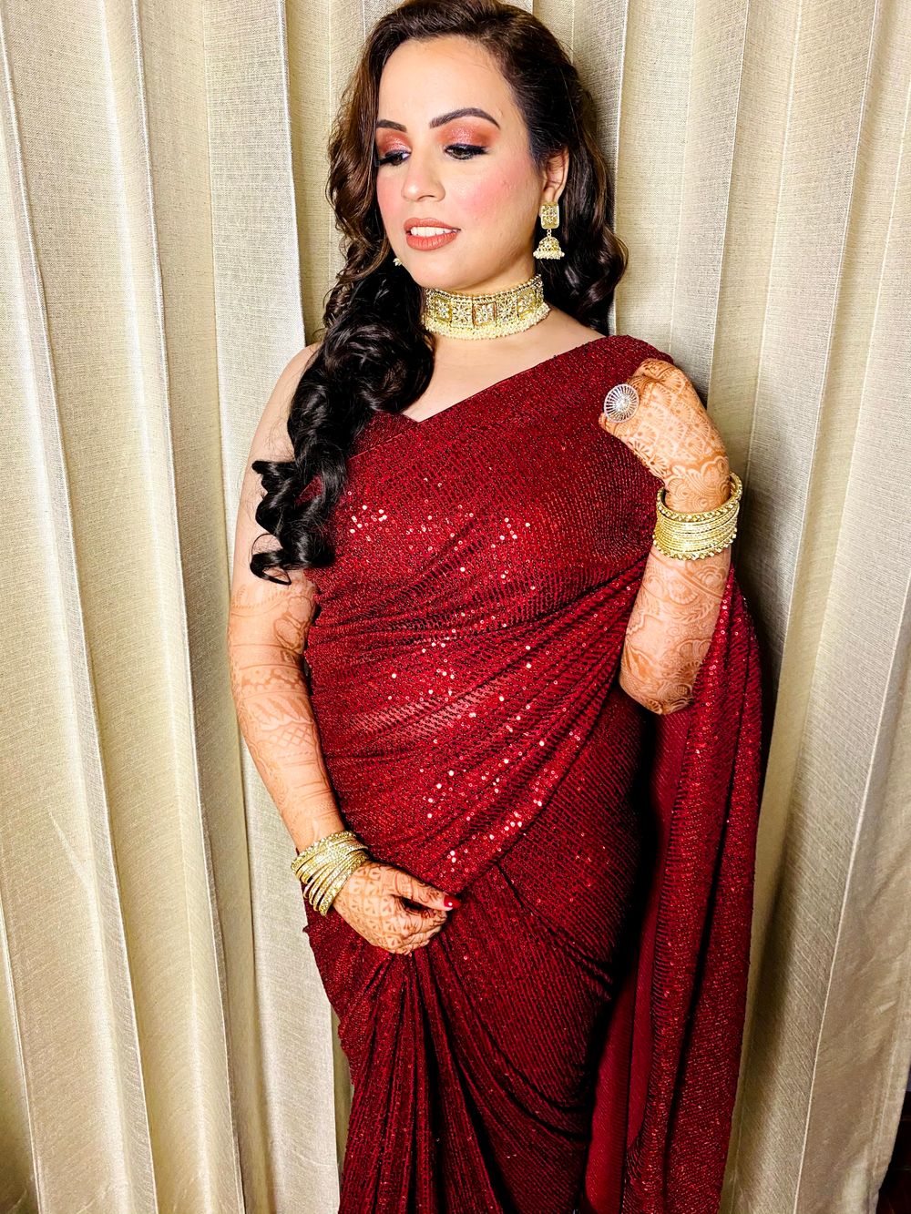 Photo From Engagement / Reception Looks - By Sonali Maggu Makeup and Hair Artistry