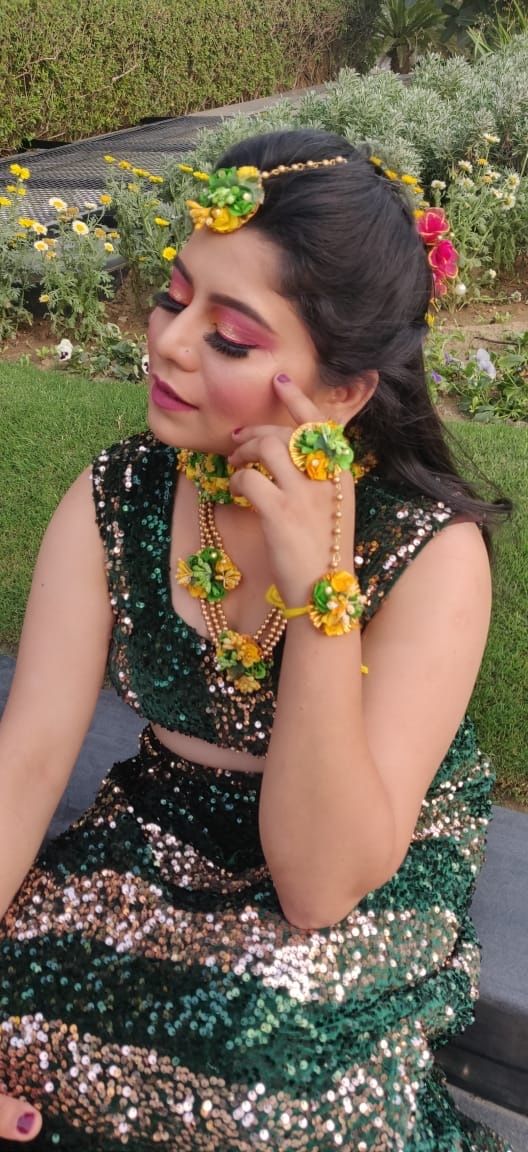 Photo From Mehendi Makeup  - By Akriti Sarraf Makeup Artist