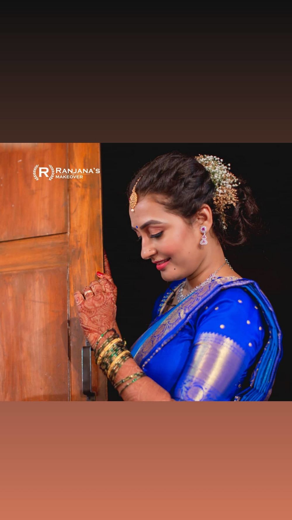 Photo From Anjana's wedding - By Makeovers by Ranjana Venkatesh