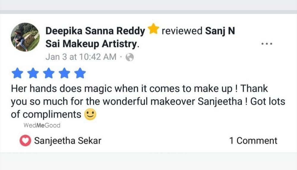 Photo From Clients Feedback - By Sanj Sai Makeup