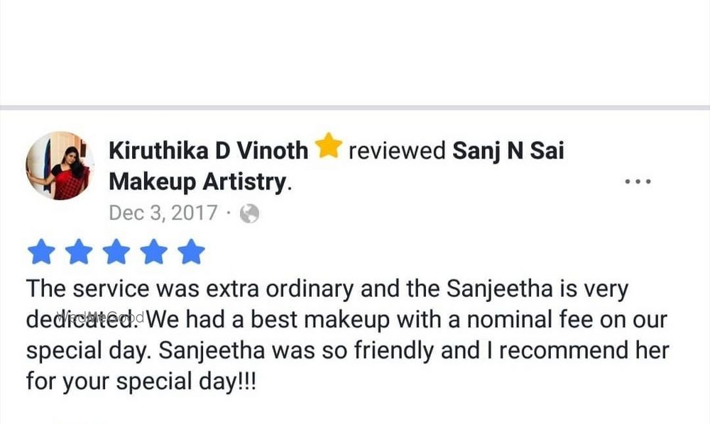 Photo From Clients Feedback - By Sanj Sai Makeup