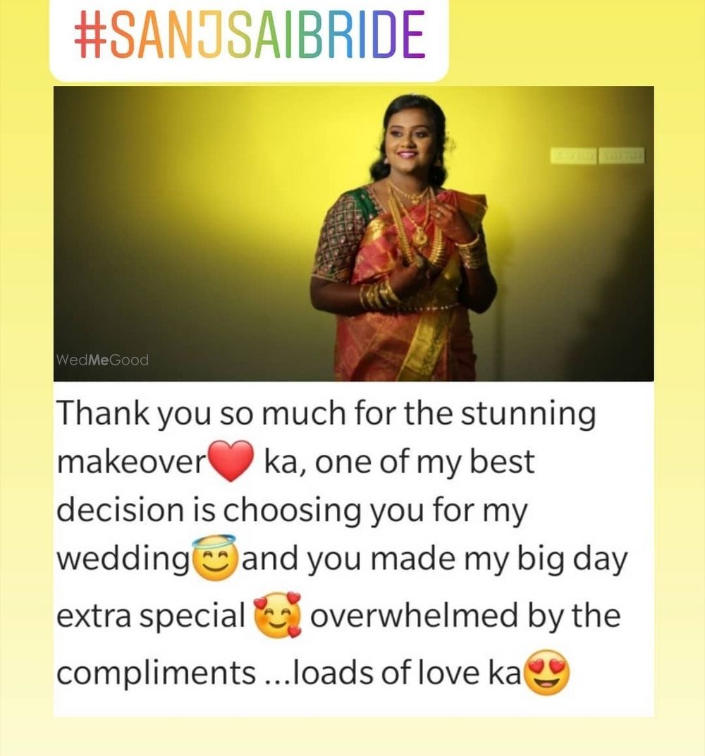 Photo From Clients Feedback - By Sanj Sai Makeup