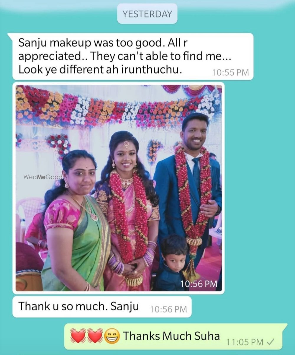 Photo From Clients Feedback - By Sanj Sai Makeup