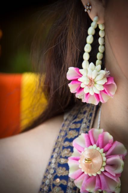 Photo of flower jewellery