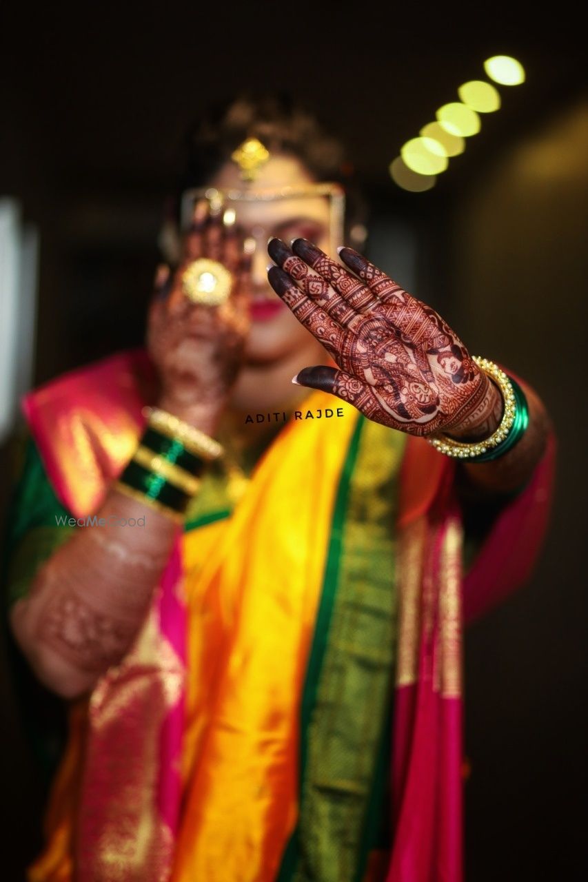 Photo From gaurangi diwekar mehendi-Dhokla meets puran poli - By Aditis Mehendi Art