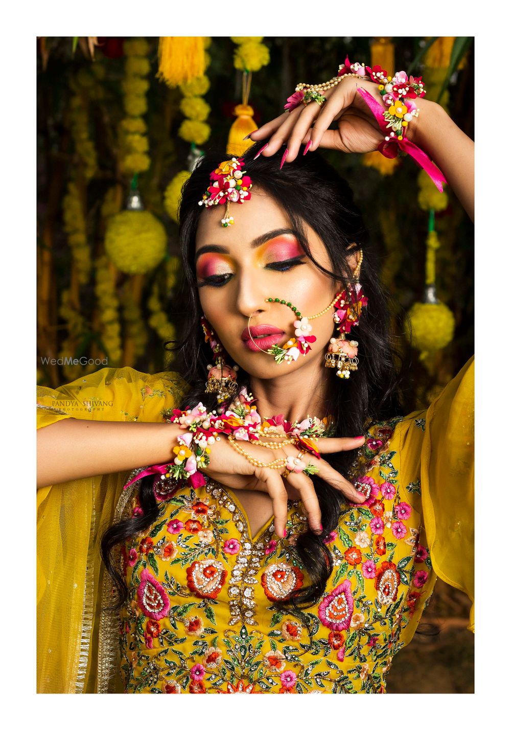 Photo From Haldi/Mehendi Bride - By Hashtag Makeovers (Priyanka Gunani)