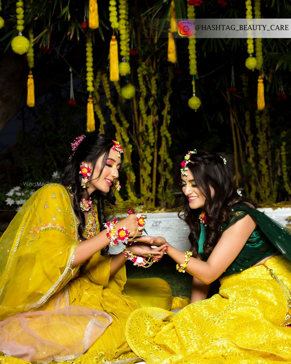 Photo From Haldi/Mehendi Bride - By Hashtag Makeovers (Priyanka Gunani)