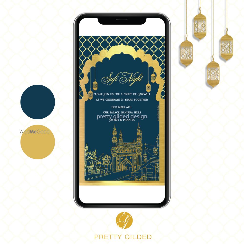 Photo From Digital E-invites - By Pretty Gilded Designs