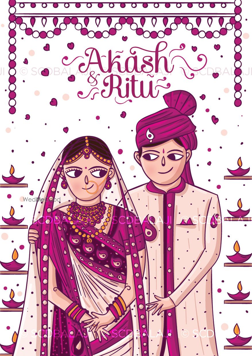 Photo From Gujarati Wedding Invitation Card - By Quirky Invitations